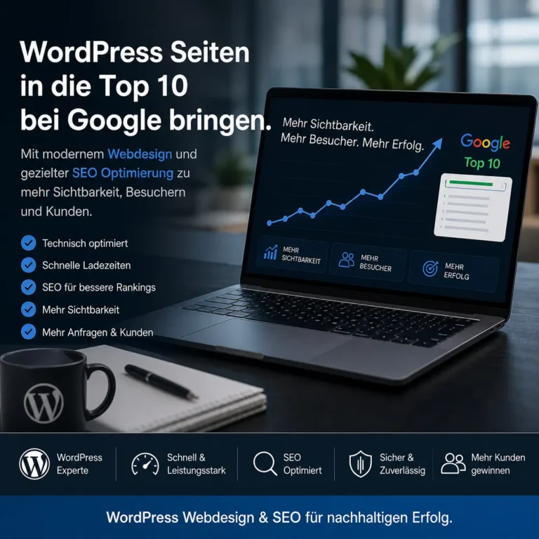 WordPress Relaunch & SEO Optimierung für Industrieunternehmen – Top Rankings