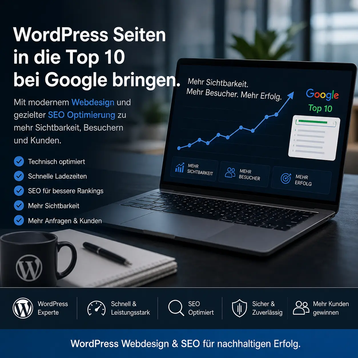 WordPress Relaunch & SEO Optimierung für Industrieunternehmen – Top Rankings